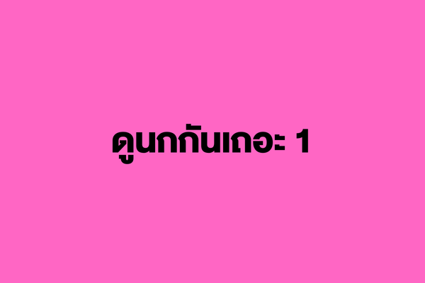 ดูนกกันเถอะ 1